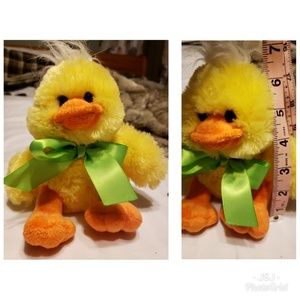 Easter plush duck decor or play